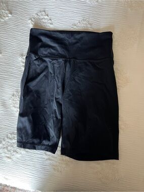 Black High-Waist Women’s Bike Shorts